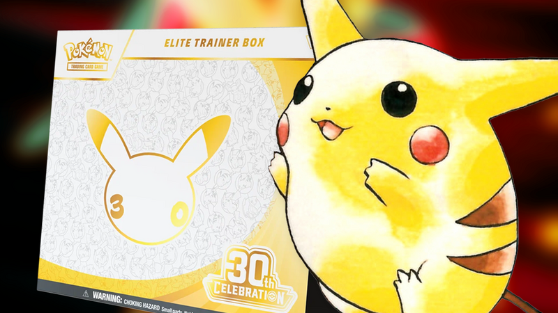 Target вернул в продажу редкие наборы Pokémon TCG — включая ETB к 30-летию