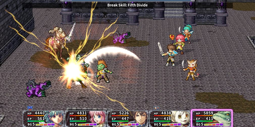 Alphadia F: классическая JRPG с огромным фэнтези-миром уже на мобильных