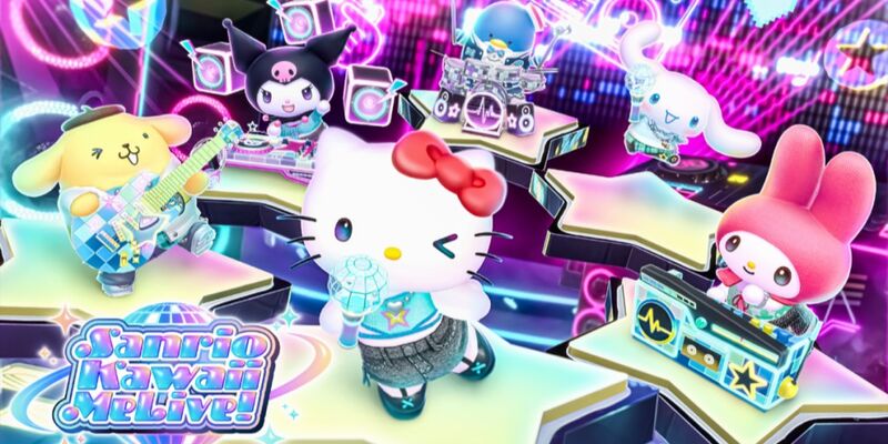 Sanrio Kawaii Me Live! — Hello Kitty получит собственную сцену в новом ритм-игре