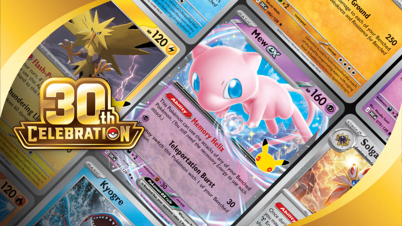 Pokémon TCG 30th Celebration: новые Illustration Rare с легендарными покемонами