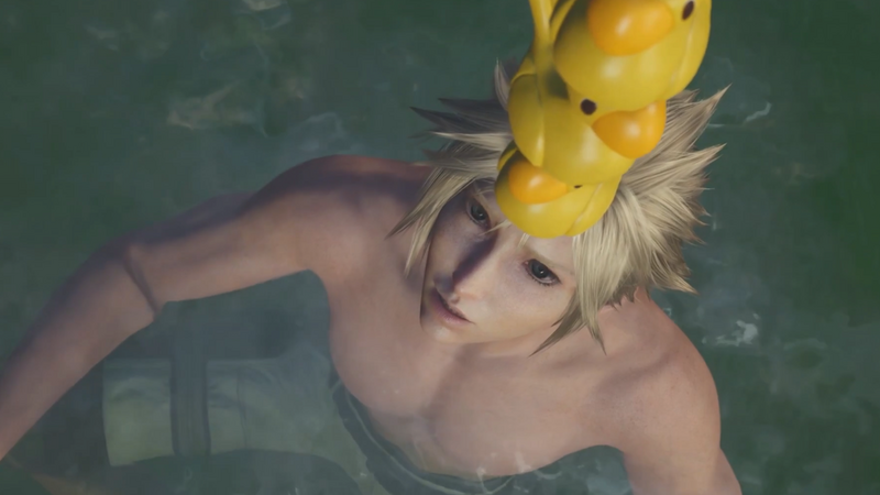 Final Fantasy 7 Revelation: горячие источники и новые купальные скины для отряда