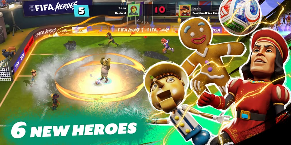 Шрек выходит на поле: FIFA Heroes добавляет легендарного огра и других героев DreamWorks