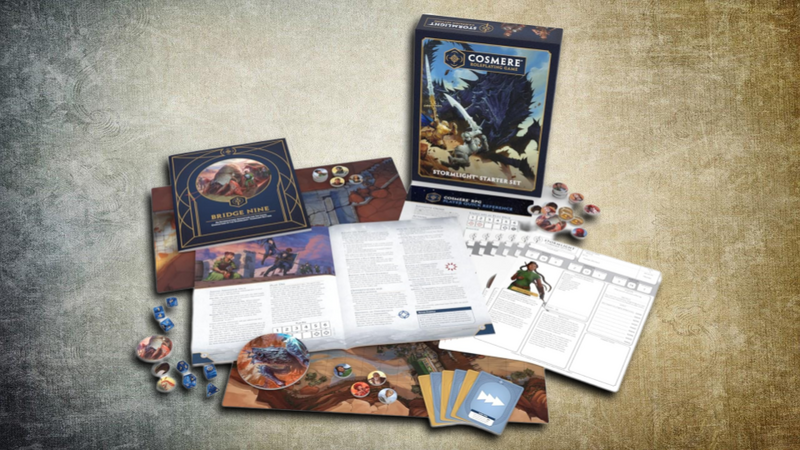 Cosmere RPG Starter Set появился в розничных магазинах Target