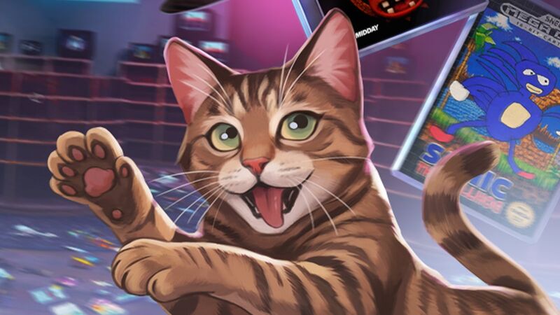 My Cat Scattered Games: Tidy Videogame Supermarket — уютный симулятор уборки анонсирован для PC