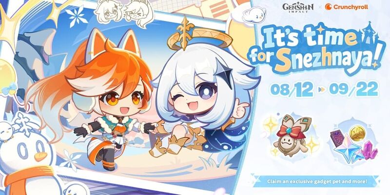 Crunchyroll и Genshin Impact: эксклюзивная коллаборация с наградами