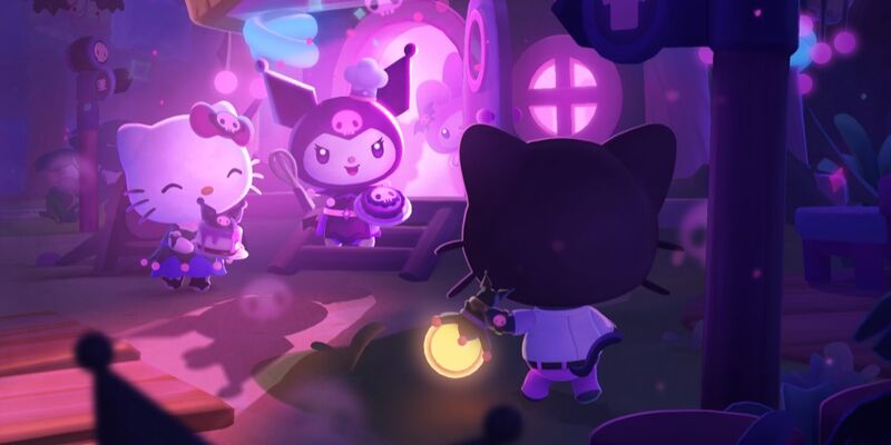 Hello Kitty Island Adventure: Kuromi захватывает кафе на Месяц Шалостей