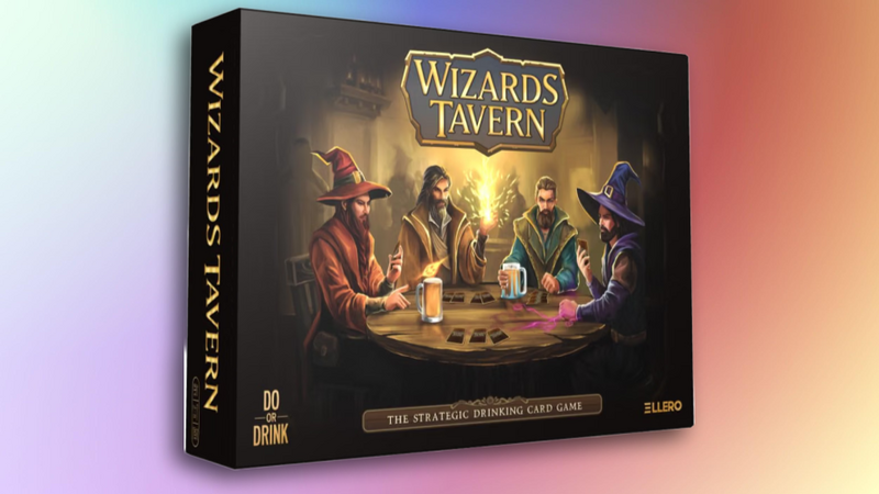 Wizards Tavern — фэнтезийная вечериночная игра объединяет алкогольные правила с геймплеем в стиле D&D