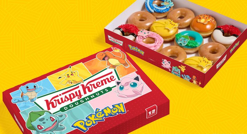 Pokémon и Krispy Kreme: 6 новых пончиков в честь 30-летия