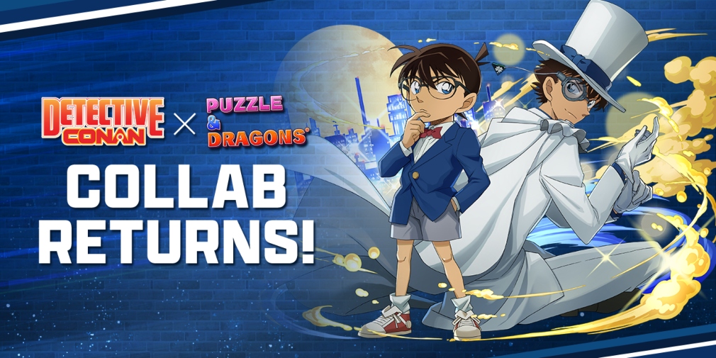 Puzzle & Dragons запускает коллаборацию с Detective Conan: собирайте героев аниме
