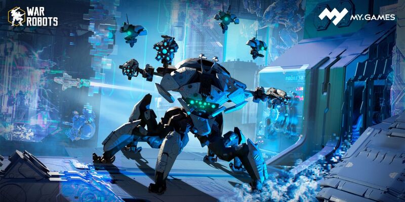 War Robots добавляет глючный виртуальный полигон и робота Dedopali с роем турелей