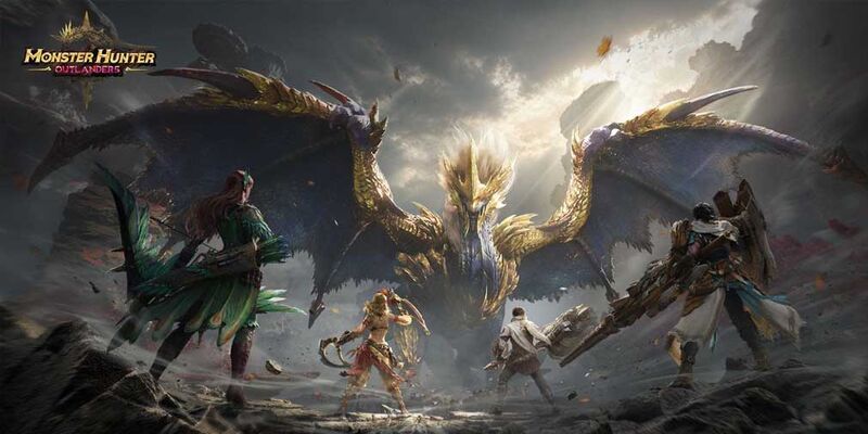 Monster Hunter Outlanders представил нового Элдер Дракона Ruger Aidal и открыл предрегистрацию