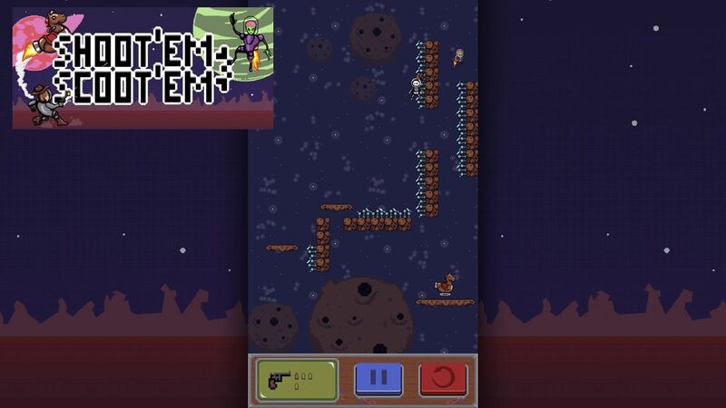 Shoot'em & Scoot'em — платформер с отдачей на мобильных