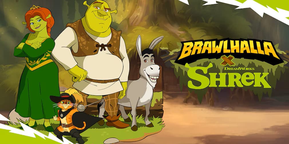 Brawlhalla встречает Шрека: зелёный огр врывается в бой