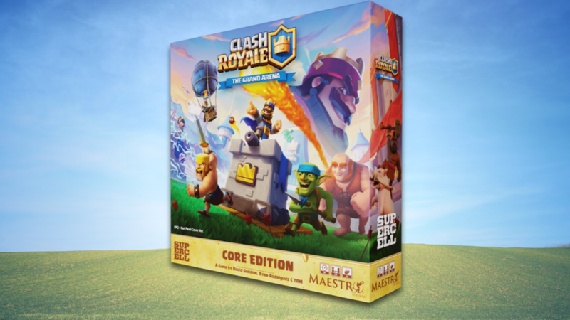 Clash Royale: The Grand Arena — настольная версия мобильного хита выходит на Kickstarter