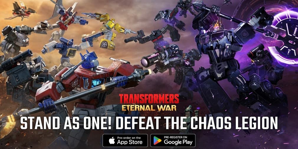 Transformers: Eternal War открыла предрегистрацию с наградой — классические персонажи