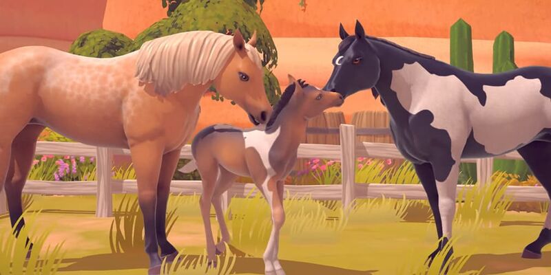 Barbie: Horse Ride & Rescue получила обновление с жеребятами