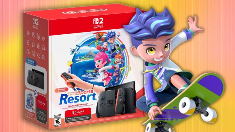 Nintendo Switch 2 + Nintendo Switch Sports Resort Bundle стал доступен для предзаказа