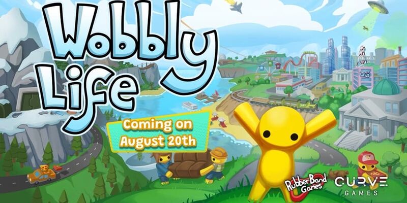 Wobbly Life выходит на мобильных: мультяшный хаос в открытом мире