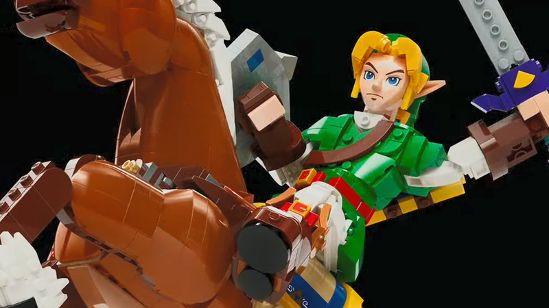 Nintendo показала Lego Link и Epona в честь 40-летия The Legend of Zelda
