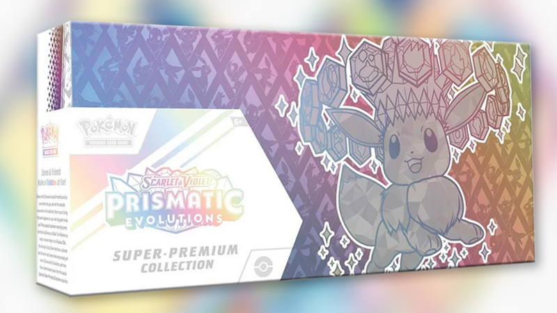 Pokémon TCG Prismatic Evolutions Super-Premium Collection снова в наличии на Amazon