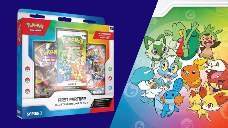 Где купить Pokémon First Partner Illustration TCG Collection (Series 3)