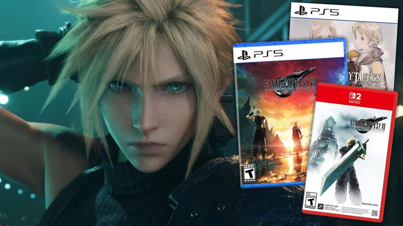 Final Fantasy Games со скидкой 50% на Amazon в Prime Big Deal Days
