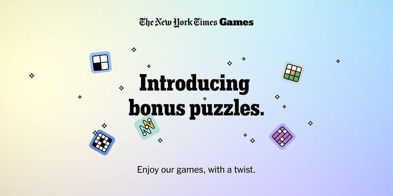 The New York Times представляет Bonus Puzzles с неожиданными поворотами
